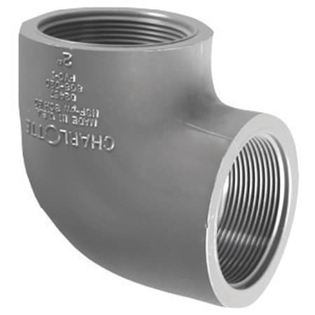 Charlotte Pipe And Foundry Charlotte Pipe Schedule 80 3/4 in. FPT X 3/4 in. D FPT PVC Elbow 1 pk PVC 08302 1200